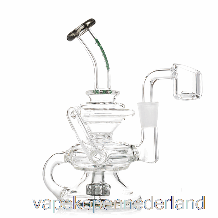 Elektronische Sigaret Vape Slijk Rip Tij Mini Recycler Dab Rig Oceaangroen (helder / Groenblauw)